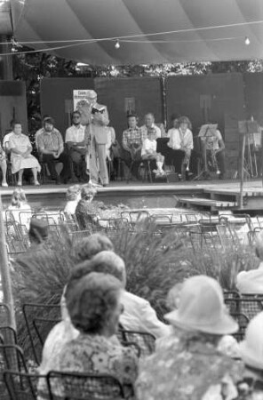 Andacht zum Thema "Sucht - Sehnsucht - Erfüllung" auf der Seebühne im Stadtgarten