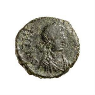 Münze, Aes 4, 425 - 435 n. Chr.
