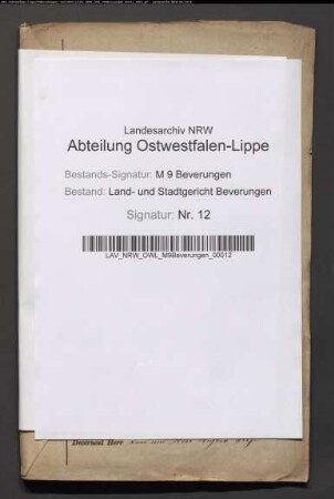 Erblasser: Jacobi, Anne Marie, geb. Mues: