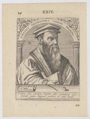 Bildnis des Caelius Secundus Curio