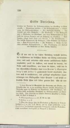 Eilfte Vorlesung