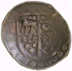 Münze, Pfennig, 1535 - 1574