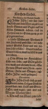 Kirchen-Lieder