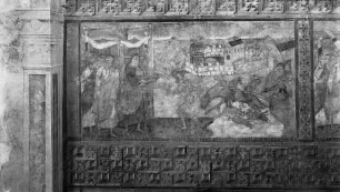 Die Wundertaten Christi — 1. Bildfeld von Westen: Die Heilung der Besessenen von Gerasa