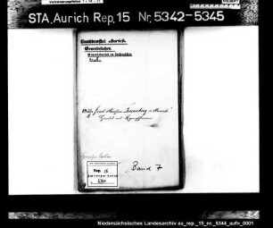 Die Hausiererkonzessionen für Einwohner aus Aurich: Jacob Abraham Rosenberg, Schirme