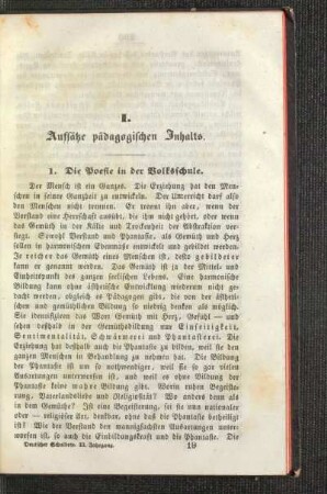 ¬Die¬ Poesie in der Volksschule