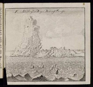 F. Abbildung des Berges Pico auf Teneriffa.