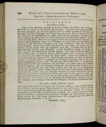 Special-Superintendenz Vaihingen.