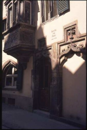 Das "huselin zum swan" in Colmar