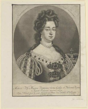 Bildnis der Maria II. von England