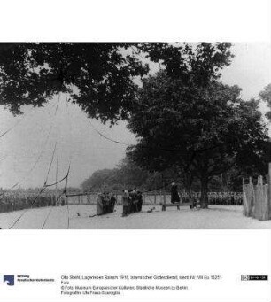Lagerleben Bairam 1916, Islamischer Gottesdienst