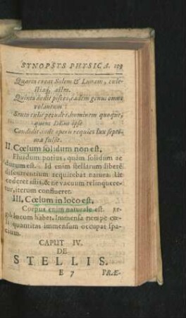Caput IV. De Stellis.