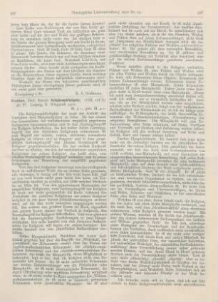 597-599 [Rezension] Richter, Raoul, Religionsphilosophie