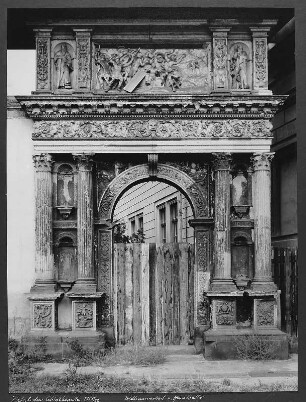 Dresden. Residenzschloss. Portal. Bauschmuck