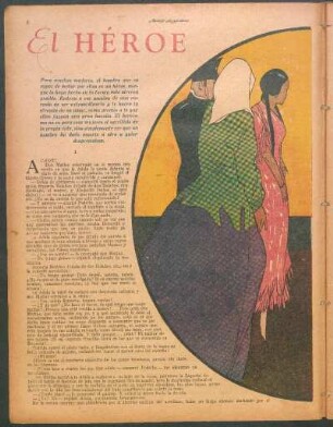 El héroe : Novela corta de ambiente nacional de Pilar de Lusarreta