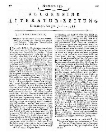 Für Christenthum, Aufklärung und Menschenwohl / von Wilhelm Friedrich Hufnagel. - Erlangen : Palm H. 5.-8. - 1787