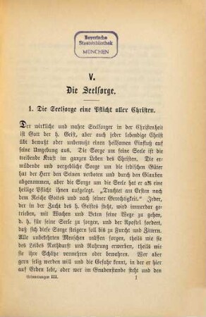Erinnerungen aus dem Leben eines Landgeistlichen, 3