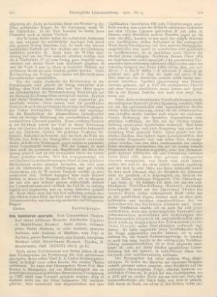 271-276 [Rezension] Acta Apostolorum apocrypha