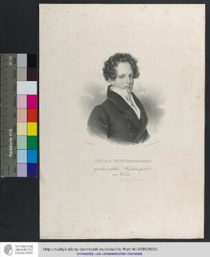Georg Winterberger / grossherzoglicher Hofschauspieler von Weimar / Kriehuber lith.