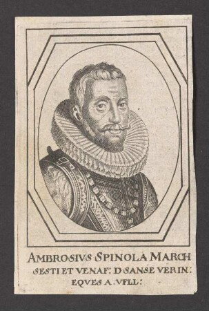 Porträt Ambrosio Spinola (1569-1630)