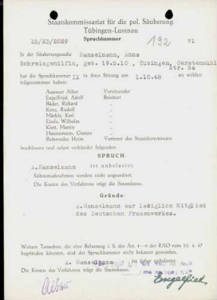 Hanselmann, Anna