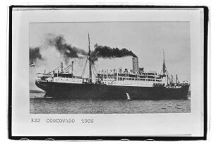 Corcovado (1907), Hapag