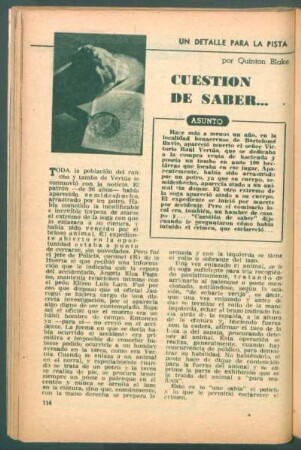 Cuestión de saber : Un detalle para la pista