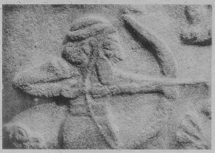Priesterfürst der Djemdet-Nasr-Zeit auf der sog. Jadgstele von Uruk [Warka]