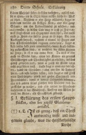 §. I. - §. 15. Erklärung des ersten Hauptstückes.