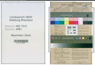 Entnazifizierung Doris Baurmann , geb. 29.05.1921 (Angestellte)