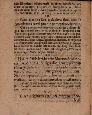 Dissertatio Inavgvralis De Jvre Decimarvm