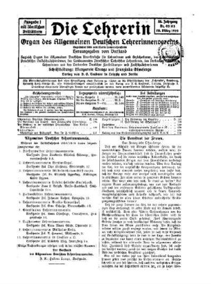 Die Berufsnot der Frauen