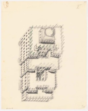 Haus der Freundschaft, Istanbul: Perspektivische Ansicht (Vogelschau)