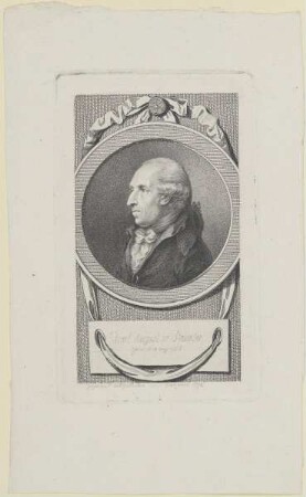 Bildnis des Karl August v. Struensee
