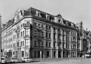 Leipzig. Romanushaus, Katharinenstraße 23 (1701-1704, J. G. Fuchs). Gesamtansicht