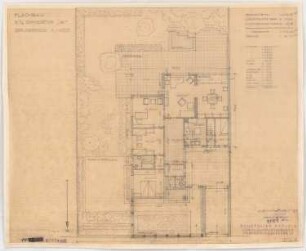 Siedlungsprojekt: Flachbau, 5,5 Zimmer Typ A, Grundriss 1:100