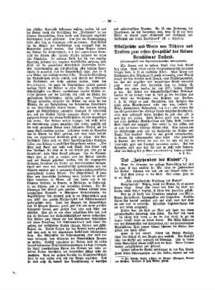 Bibelsprüche und Wort von Dichtern und Denkern zum ersten Hauptstück des kleinen Katechismus Luthers