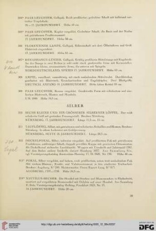 Silber (Nr. 310-320)