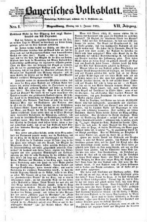 Bayerisches Volksblatt. 1855 = Jg. 7