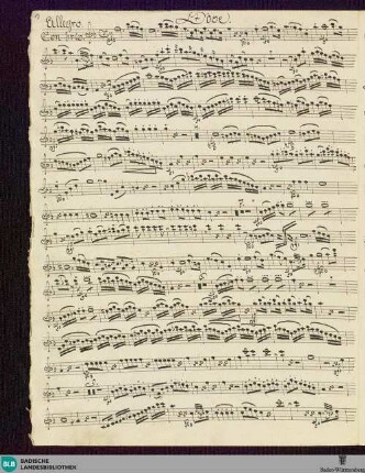 Partitas. Arr - Don Mus.Ms. 417 : ob, strings; F