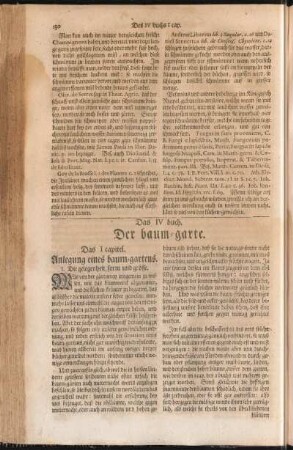 Das IV. buch. Der baum-garte