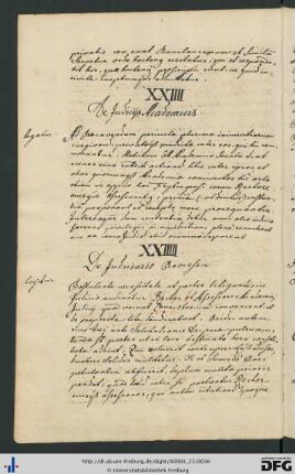 [fol. 16] De iudiciario processu