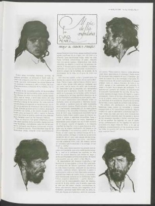 Al pie de la montaña : Dibujos al carbón de Subirats