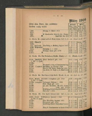 März 1916