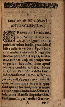 Dissertatio HistoricoPolitica ex Iure Publico De Comitiis Imperii RomanoGermanici