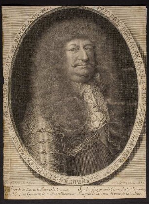 FRIDERIC GUILLAVME PAR LA GRACE DE DIEU ELECTEUR DE BRANDEBOURG DUC DE PRUSSE DE MAGDEBOURG DE CLEUE DE POMERANIE &c.