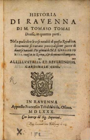 Historia di Ravenna
