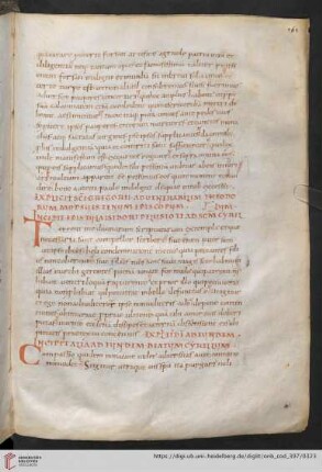 Cyrillus Alexandrinus, Defensio fidei