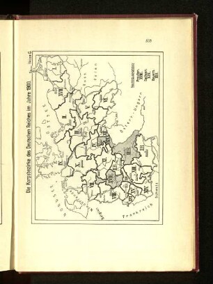 Skizze C. Die Korpsbezirke des Deutschen Reiches im Jahre 1900.