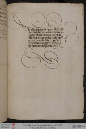 Passauer Vertrag, 1552 Juli 30
